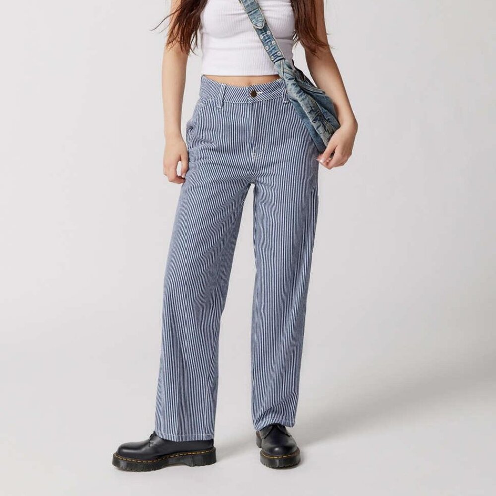 Dickies Railroad StripeLoose Carpenter Pants